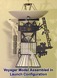 Voyager in launch configuration