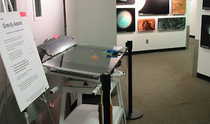 Gravity Assist Mechanical Simulator at JPL